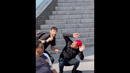 The guy got pranked twice#funny #comedy #shorts