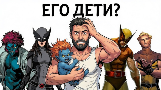 Разбор всех детей Росомахи