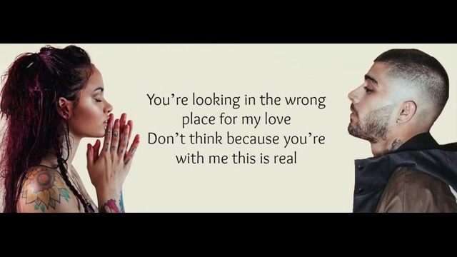 ZAYN FT. KEHLANI – wrong (lyrics)