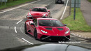 Supercars Arriving at Silverstone Supercar Sunday