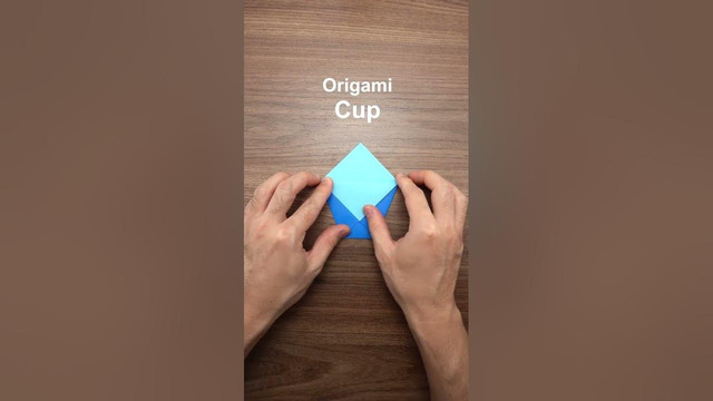 Traditional Origami Cup #shorts