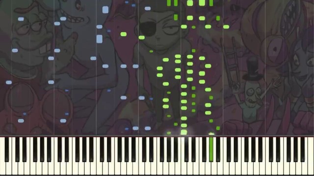 Evil morty’s theme (2 colors version)