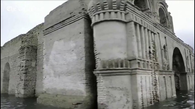 В Мексике из-под воды появился древний храм
