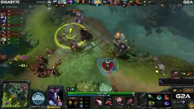 ESL One Frankfurt 2015: Alliance vs Virtus.Pro (Game 2, Dota 2) Quarterfinal