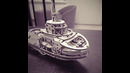 Механический конструктор Brico Tugboat