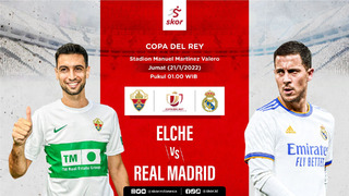 Эльче – Реал Мадрид | Кубок Испании 2021/22 | 1/8 финала