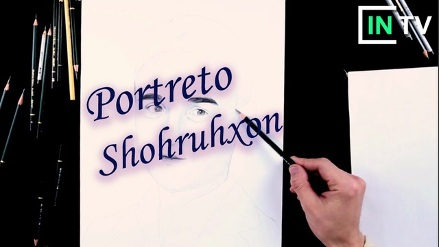 Xonanda Shohruhxon uchun sirli rassomdan – Portreto