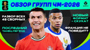 Обзор всех групп ЧМ-2026 | МЯЧ Подкаст