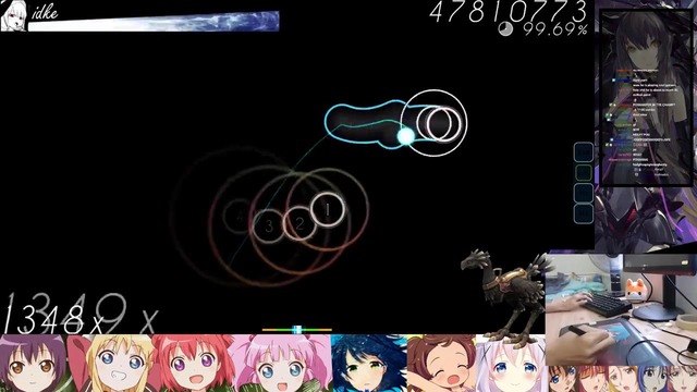 Osu! – idke – DragonForce – Cry Thunder – HR 99.59% FC #1 – 981pp