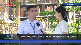 Faol fuqaro debat klubi haqida bilasizmi
