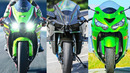 Все Нагибатели от Kawasaki (2024) – ZX-25R, ZX-4R, ZX-6R, ZX-10R, ZX-14R, H2, H2R