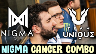 Nigma picked cancer combo for gh + miracle vs unique