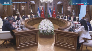 Президент провёл переговоры с главами зарубежных государств