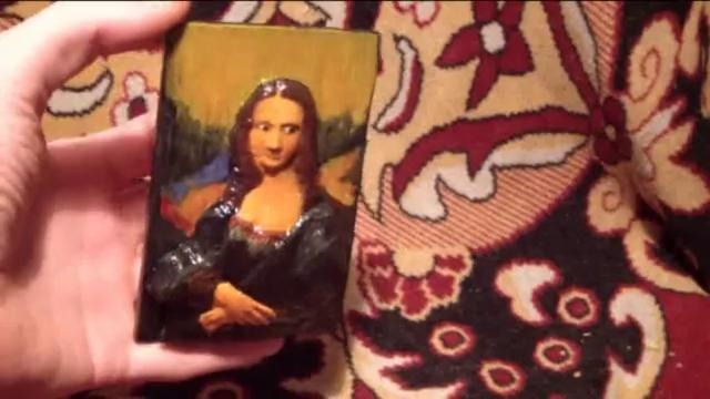 Мона Лиза в 3d