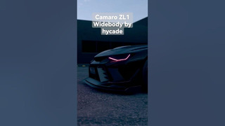 Camaro ZL1 Widebody by hycade #widebody #Camaro #zl1 #zl11le #musclecar #tuning #bodykit #widebody