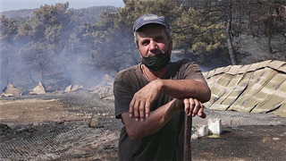 «Ничего не осталось»: греческий фермер потерял всё из-за крупнейшего в ЕС пожара