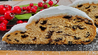 Рождественский штолен – немецкий традиционный кекс