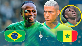 Бразилия – Сенегал | Товарищеский матч | Обзор матча