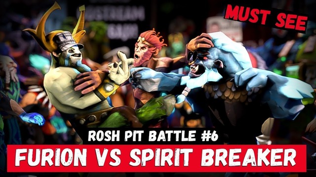 ROSH PIT BATTLE #6, Nature’s Prophet vs Spirit Breaker, Dota versus Rap Battle