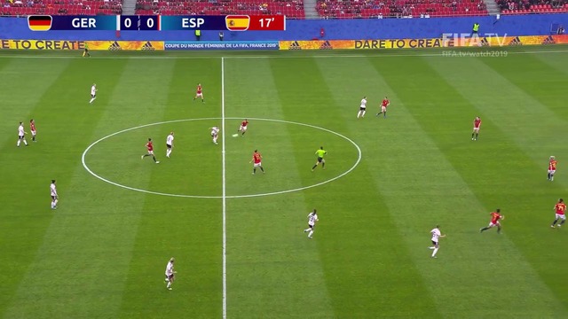 Германия – Испания | Женский ЧМ-2019 | Группа B | 2-й тур | Обзор матча