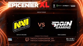 Highlights NaVi vs paiN EPICENTER XL Major 02.05.2018 Dota 2