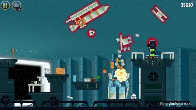 Angry Birds Star Wars Obi Wan Darth Vader – exclusive gameplay