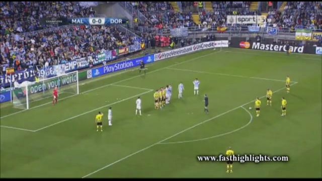 Malaga vs Dortmund Borussia