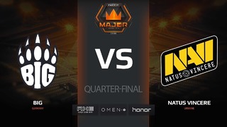 FACEIT Major London 2018: Na’Vi vs BIG (Game 1) Quarter-Final / CS:GO