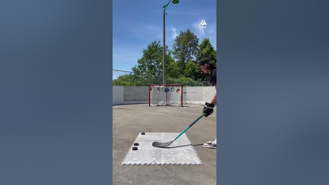 This Guy Can’t Miss With A Hockey Stick | People Are Awesome