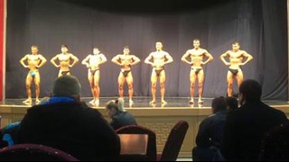 Bodybuilding Championship. Tashkent 6.12.2013. Junior, above 70 kg