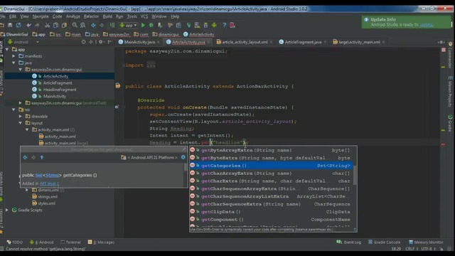 Android Studio Tutorial – 44 – Supporting Tablets and Handsets – Part 2