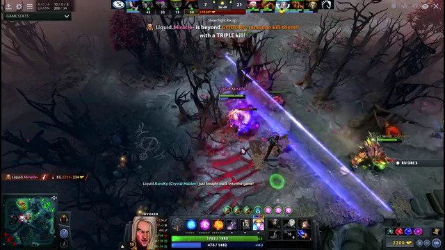 Dota 2 The Miracle – Show Next Level Sunstrike – Epicenter