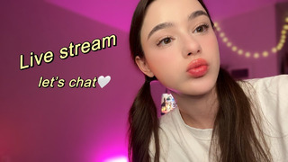 Cute live stream Q&A