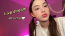 Cute live stream Q&A