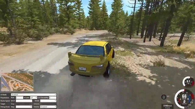 Draken ►Ралли круг на ВРЕМЯ! Успеть за минуту или гонка на Субару! BeamNG Drive