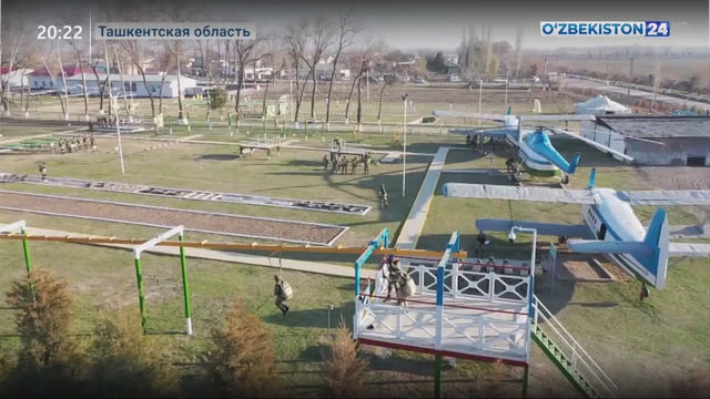 Сдана в эксплуатацию База подготовки десантников Ташкентского военного округа