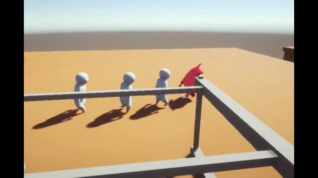 Я жесткий в Gang-Beasts