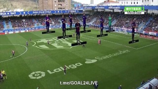 (HD) Эйбар – Барселона | Испанская Ла Лига 2017/18 | 24-й тур