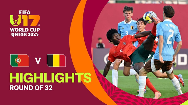 Portugal vs Belgium Highlights | FIFA U-17 World Cup Qatar 2025