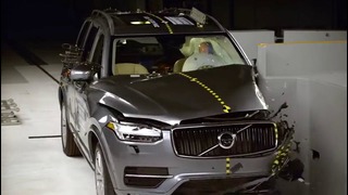 2016 Volvo XC90 small overlap IIHS Краш Тест