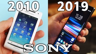 Эволюция развития телефонов Sony Xperia 2010 – 2019
