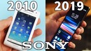 Эволюция развития телефонов Sony Xperia 2010 – 2019