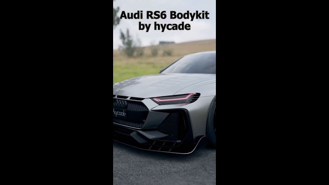Audi RS6 Bodykit by #hycade #the hycade #audi #quattro #rs6 #audirs6 #audirs6avant
