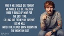 Ed Sheeran – I See Fire