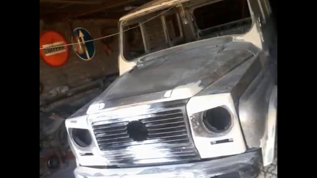 Гелик по дешману из УАЗа