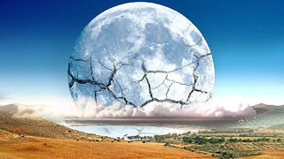 Ошеломляющие факты о Луне: Что будет, если Луна врежется в Землю