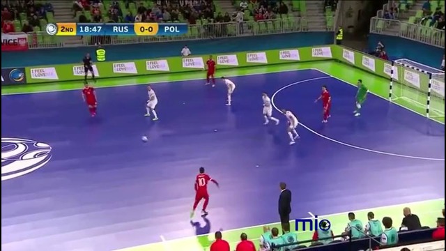 (480) Россия – Польша | Футзал. ЕВРО-2018 | Группа B. 1-й тур | Обзор матча