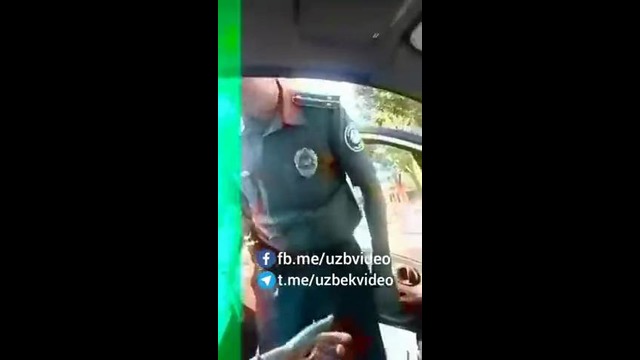 ГАИ ходими: телефонингни бир жойингга тиқаман