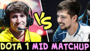 DENDI vs 10,000 MMR w33 — DotA 1 Shadow Fiend vs Batrider mid matchup