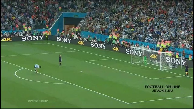 Нидерланды 0:0 Аргентина (Пенальти 2:4) | Чемпионат мира 2014 (09.07.2014)